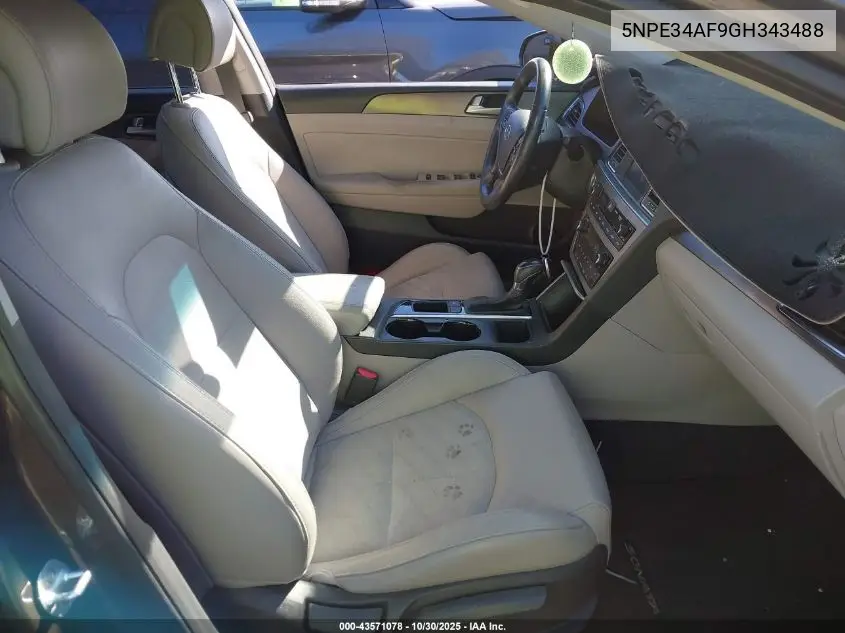 5NPE34AF9GH343488 2016 Hyundai Sonata Sport