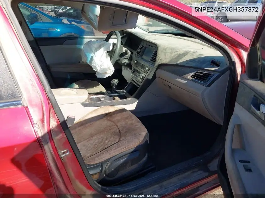 5NPE24AFXGH357872 2016 Hyundai Sonata Se