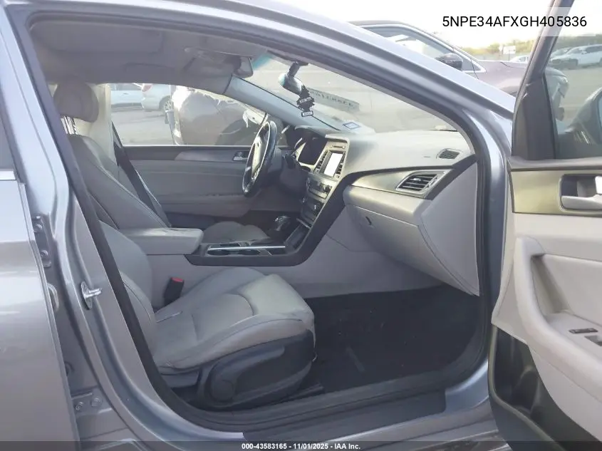 5NPE34AFXGH405836 2016 Hyundai Sonata Sport