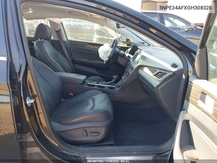 5NPE34AFXGH308328 2016 Hyundai Sonata Limited