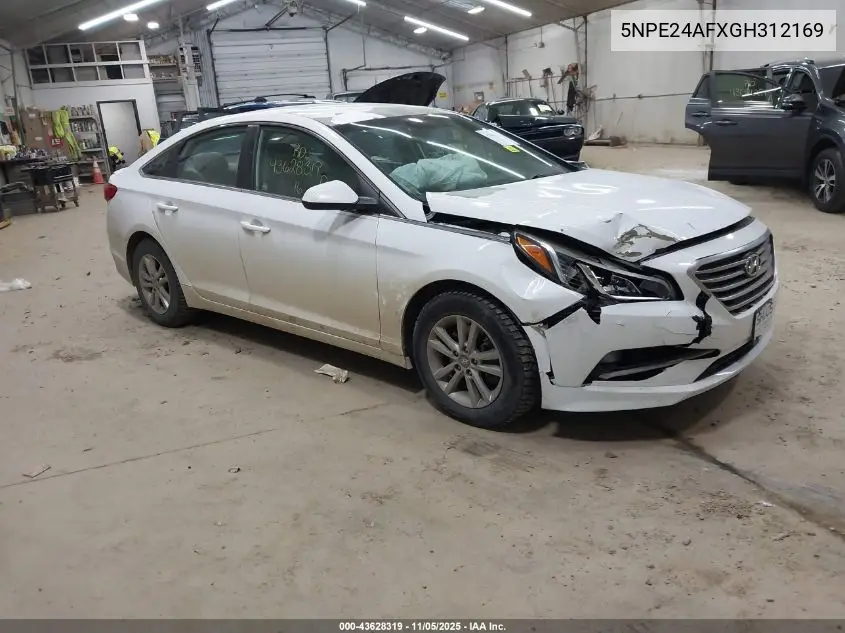 5NPE24AFXGH312169 2016 Hyundai Sonata Se