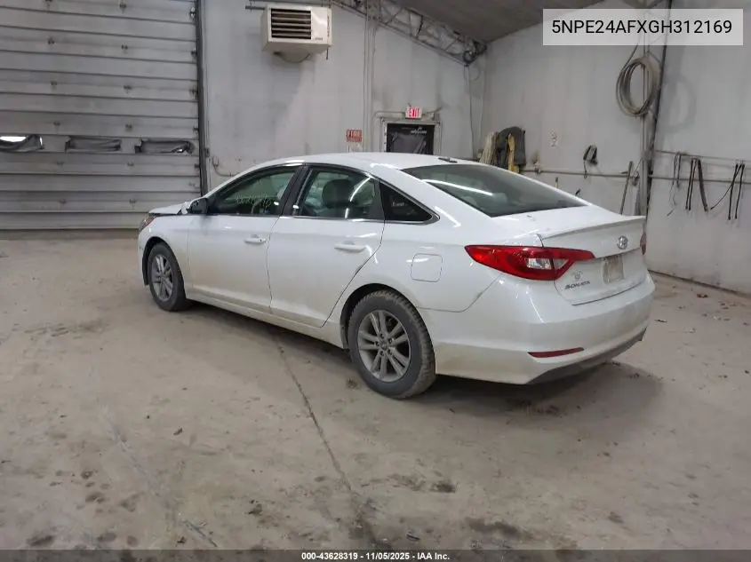 5NPE24AFXGH312169 2016 Hyundai Sonata Se