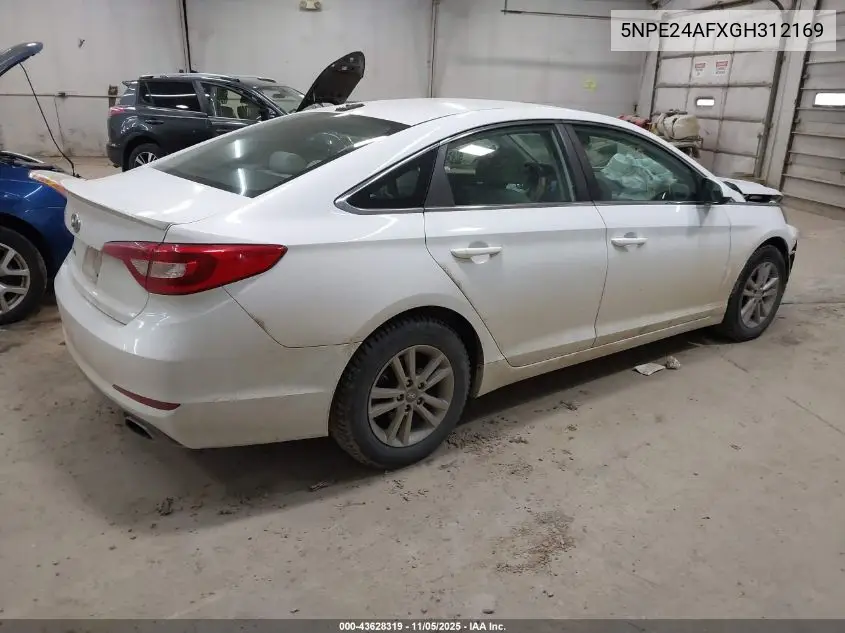 5NPE24AFXGH312169 2016 Hyundai Sonata Se