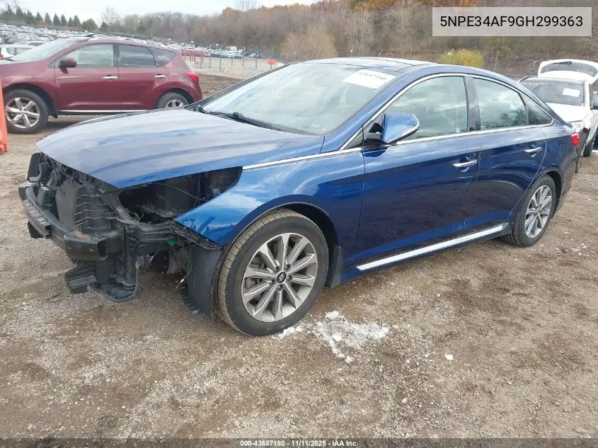 5NPE34AF9GH299363 2016 Hyundai Sonata Limited