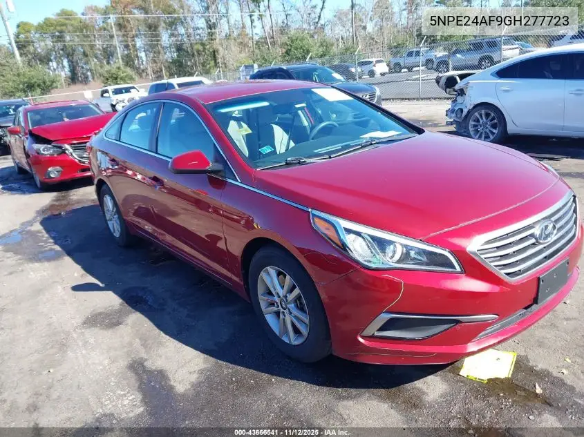 5NPE24AF9GH277723 2016 Hyundai Sonata Se