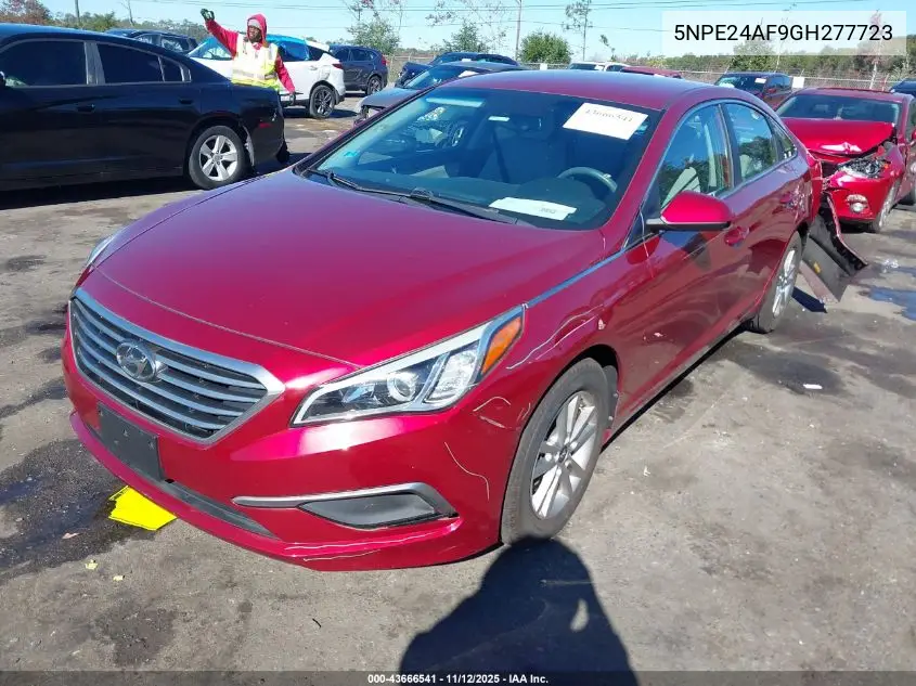 5NPE24AF9GH277723 2016 Hyundai Sonata Se