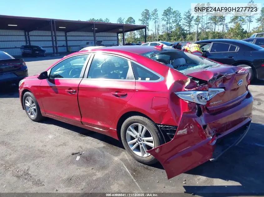 5NPE24AF9GH277723 2016 Hyundai Sonata Se