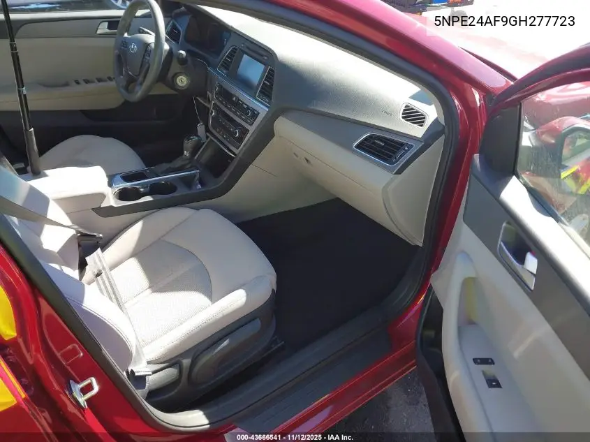 5NPE24AF9GH277723 2016 Hyundai Sonata Se