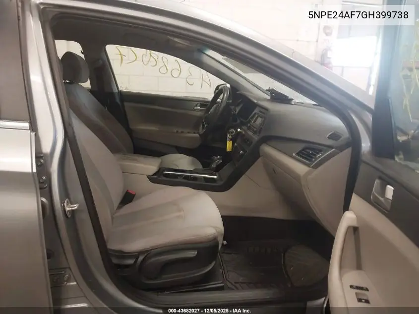 5NPE24AF7GH399738 2016 Hyundai Sonata