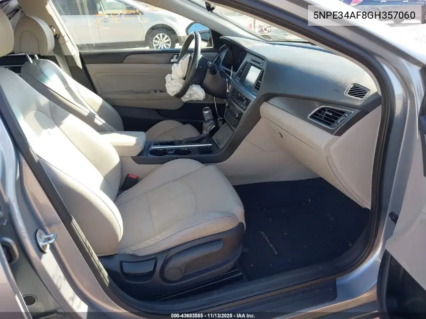5NPE34AF8GH357060 2016 Hyundai Sonata Sport