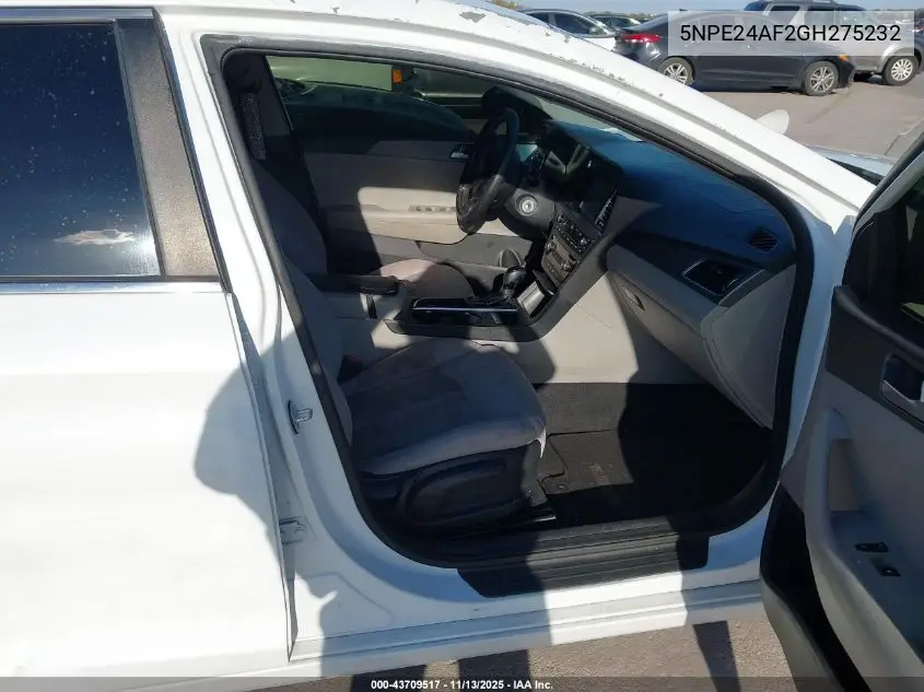 5NPE24AF2GH275232 2016 Hyundai Sonata Se