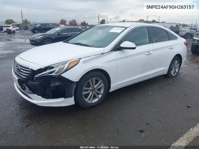 5NPE24AF9GH263157 2016 Hyundai Sonata Se