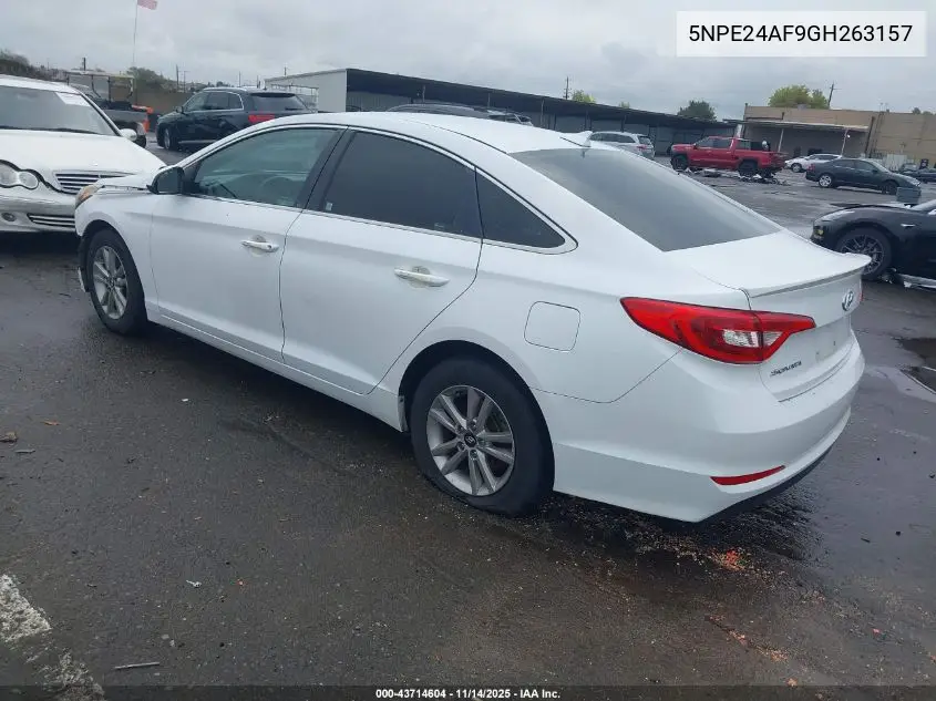 5NPE24AF9GH263157 2016 Hyundai Sonata Se