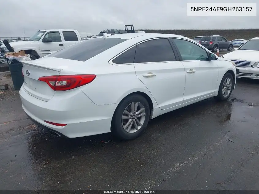 5NPE24AF9GH263157 2016 Hyundai Sonata Se