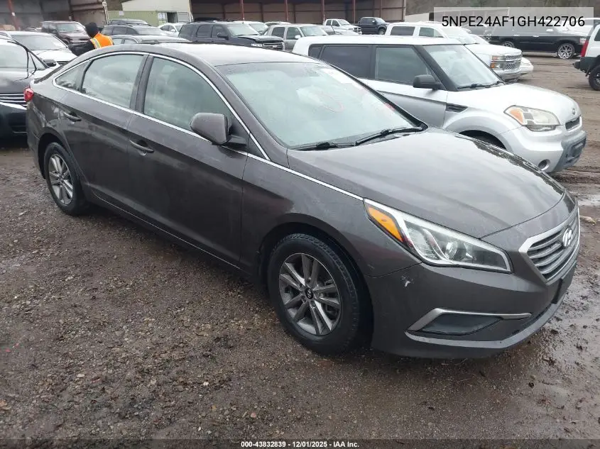 5NPE24AF1GH422706 2016 Hyundai Sonata Se