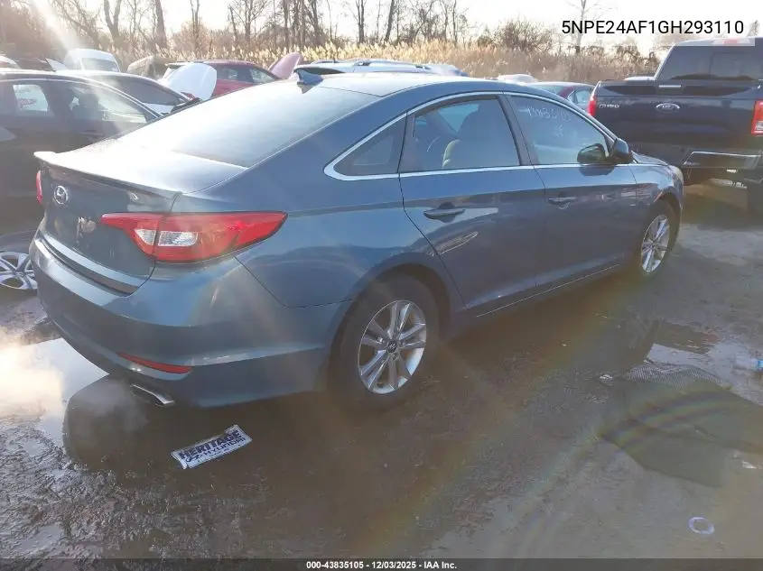 5NPE24AF1GH293110 2016 Hyundai Sonata Se