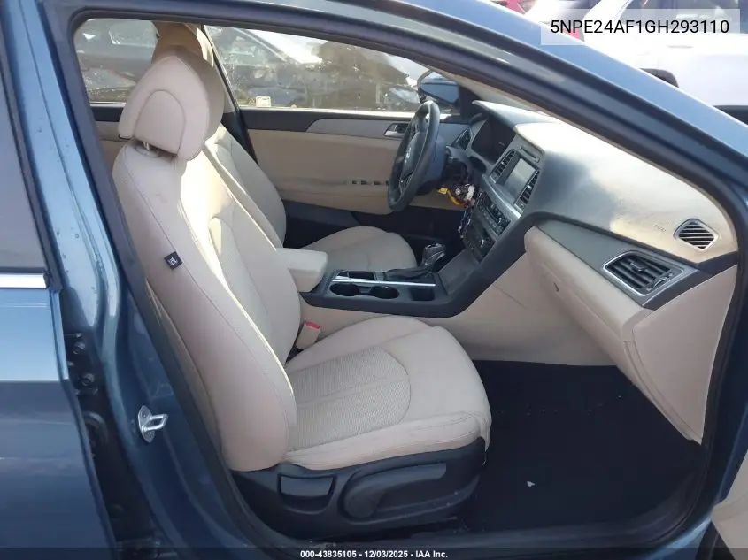 5NPE24AF1GH293110 2016 Hyundai Sonata Se