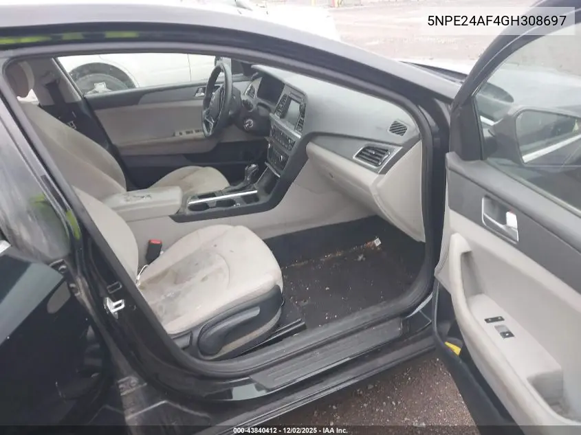 5NPE24AF4GH308697 2016 Hyundai Sonata Se
