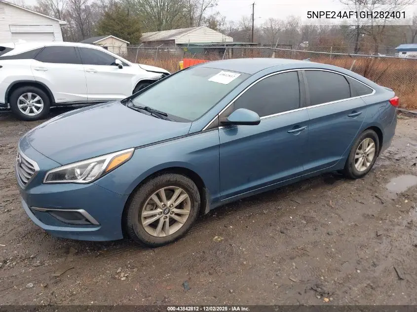 5NPE24AF1GH282401 2016 Hyundai Sonata Se