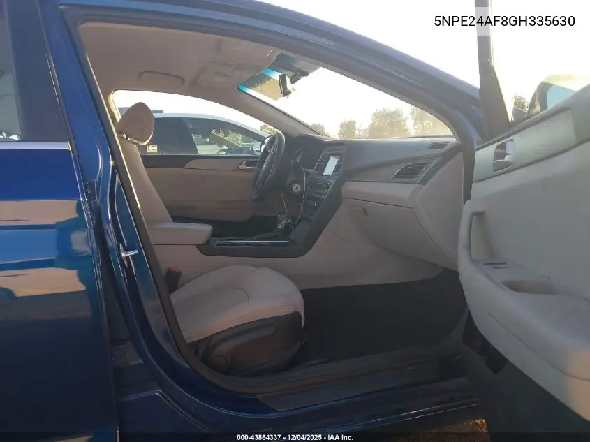 5NPE24AF8GH335630 2016 Hyundai Sonata Se