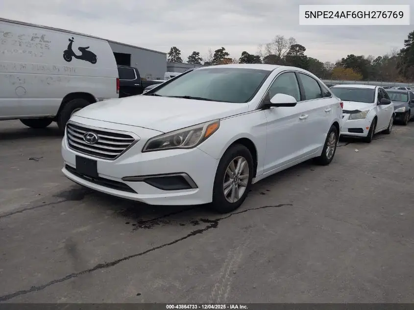 5NPE24AF6GH276769 2016 Hyundai Sonata Se