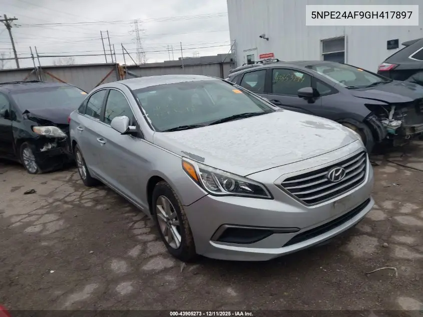 5NPE24AF9GH417897 2016 Hyundai Sonata