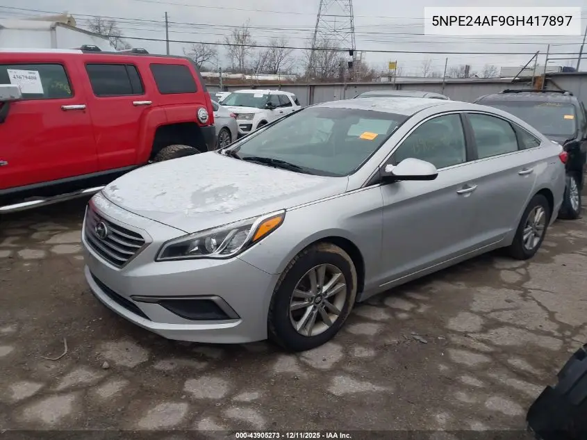 5NPE24AF9GH417897 2016 Hyundai Sonata