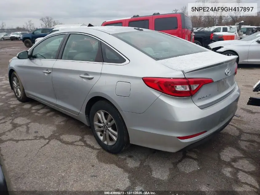 5NPE24AF9GH417897 2016 Hyundai Sonata