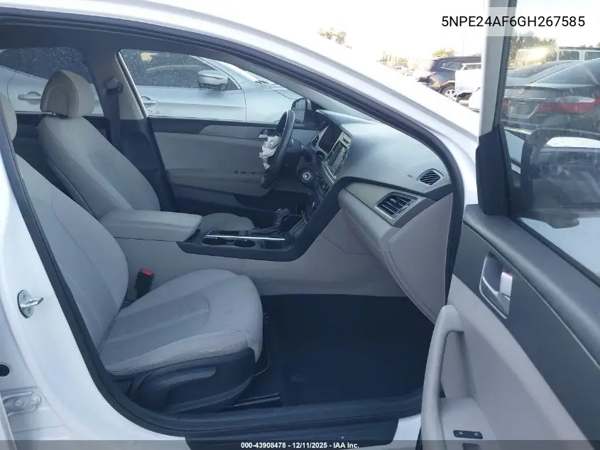 5NPE24AF6GH267585 2016 Hyundai Sonata Se