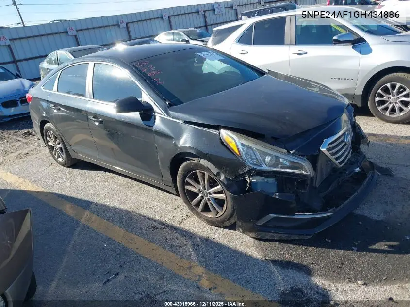 5NPE24AF1GH434886 2016 Hyundai Sonata Se