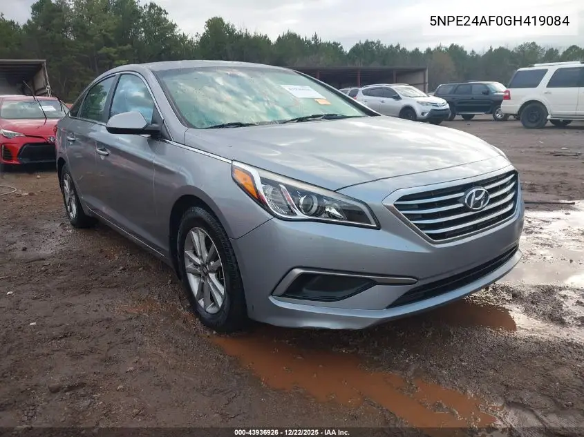 5NPE24AF0GH419084 2016 Hyundai Sonata