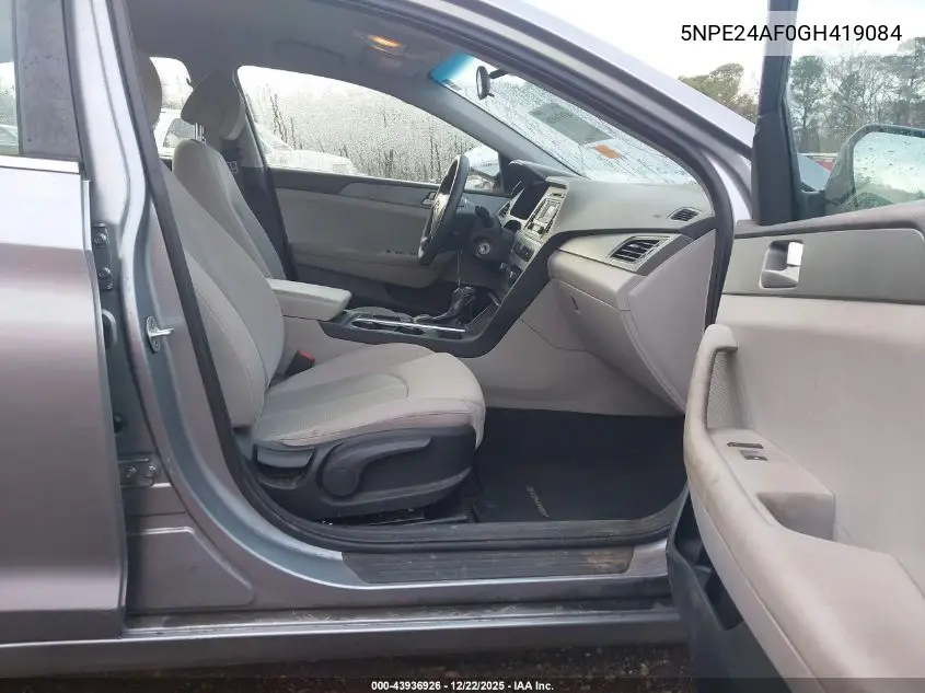 5NPE24AF0GH419084 2016 Hyundai Sonata