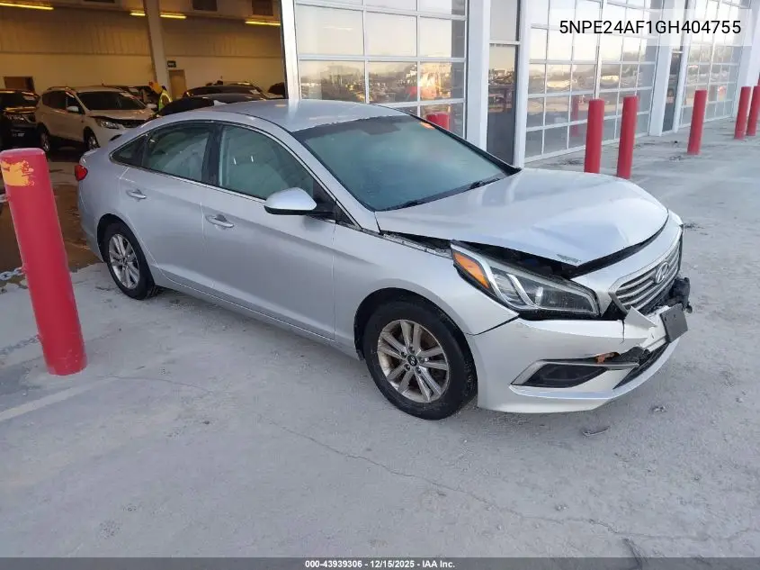 5NPE24AF1GH404755 2016 Hyundai Sonata