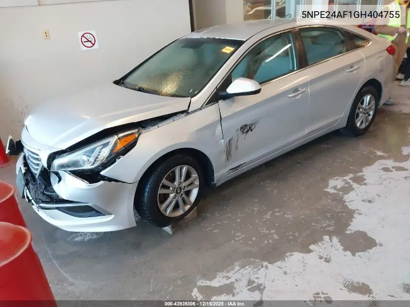 5NPE24AF1GH404755 2016 Hyundai Sonata