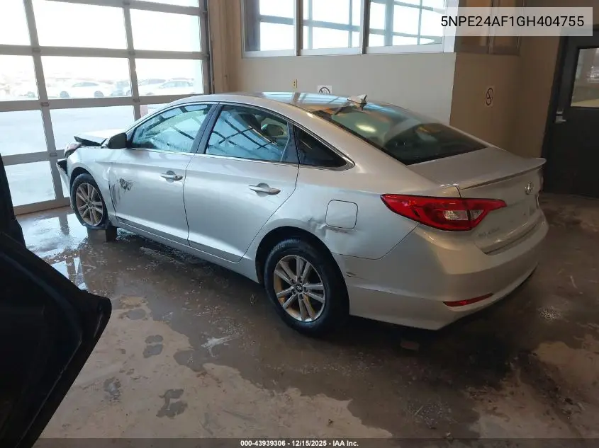 5NPE24AF1GH404755 2016 Hyundai Sonata