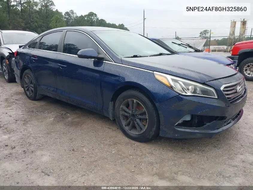 5NPE24AF8GH325860 2016 Hyundai Sonata Se