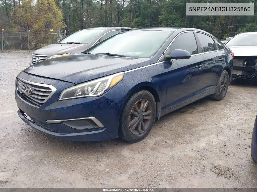 5NPE24AF8GH325860 2016 Hyundai Sonata Se