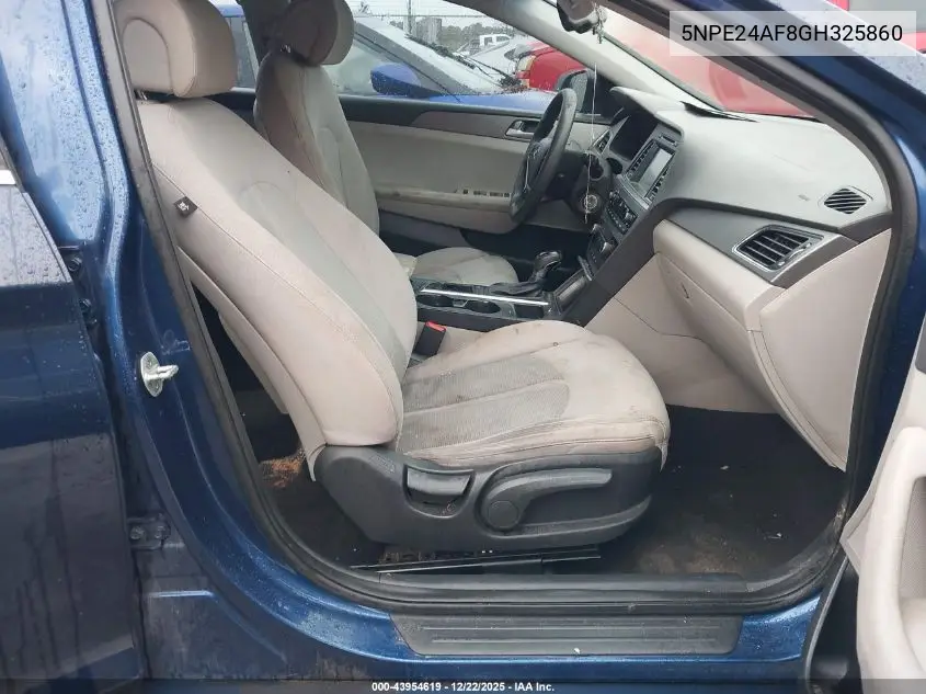 5NPE24AF8GH325860 2016 Hyundai Sonata Se