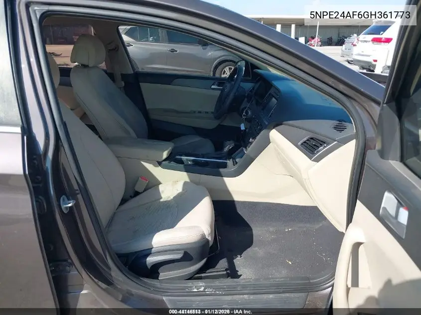 5NPE24AF6GH361773 2016 Hyundai Sonata Se