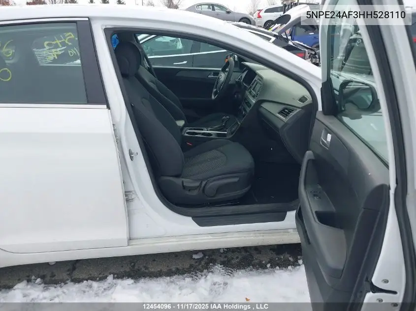 5NPE24AF3HH528110 2017 Hyundai Sonata