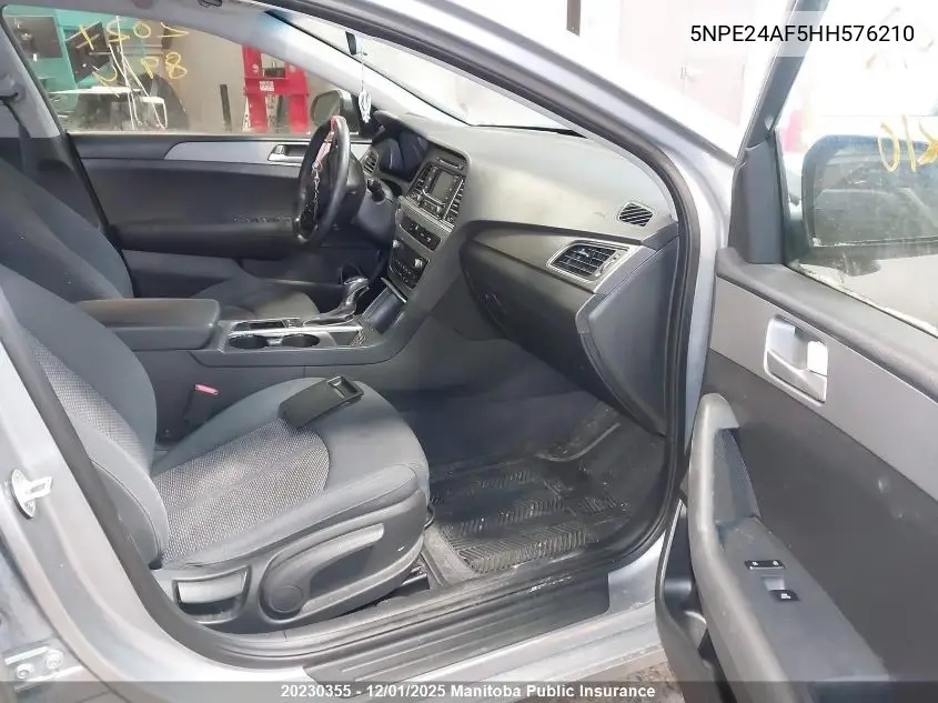 5NPE24AF5HH576210 2017 Hyundai Sonata Gls