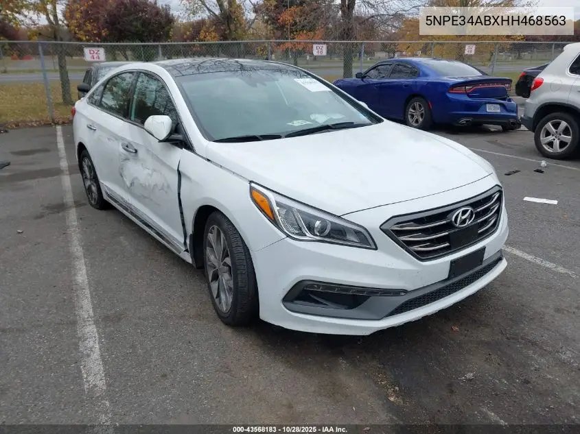 5NPE34ABXHH468563 2017 Hyundai Sonata Limited 2.0T