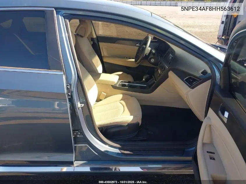 5NPE34AF8HH563612 2017 Hyundai Sonata Sport