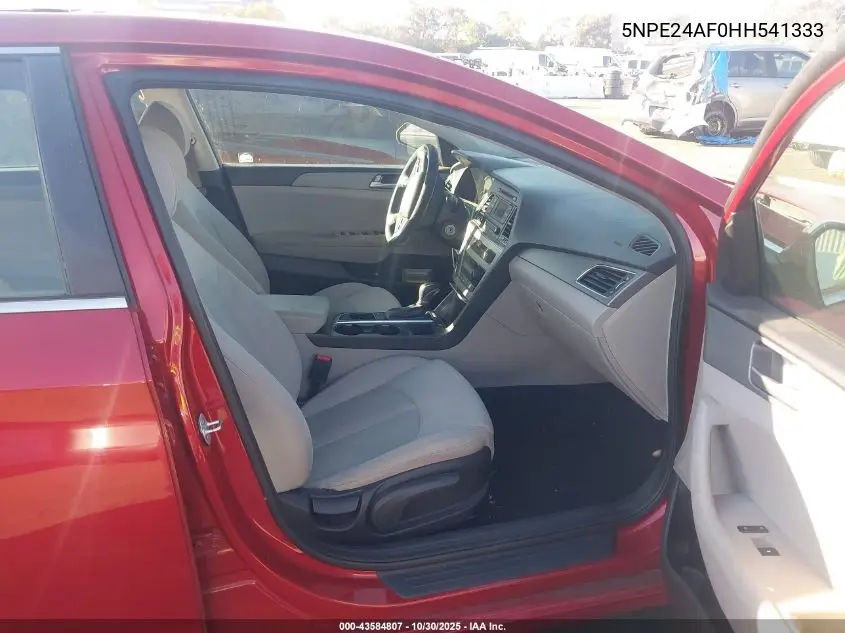5NPE24AF0HH541333 2017 Hyundai Sonata