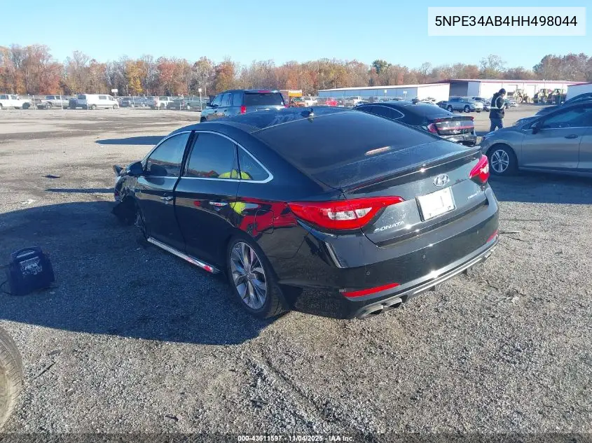 5NPE34AB4HH498044 2017 Hyundai Sonata Limited 2.0T