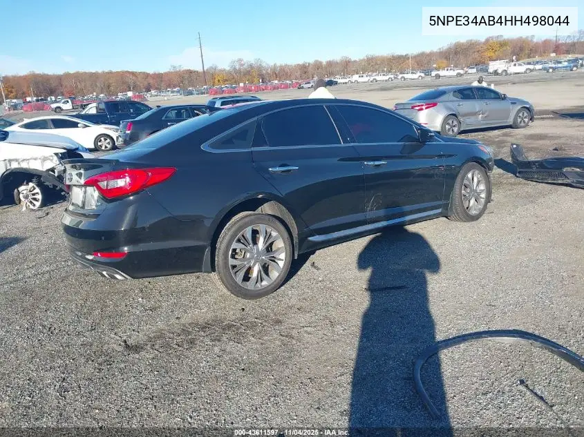 5NPE34AB4HH498044 2017 Hyundai Sonata Limited 2.0T