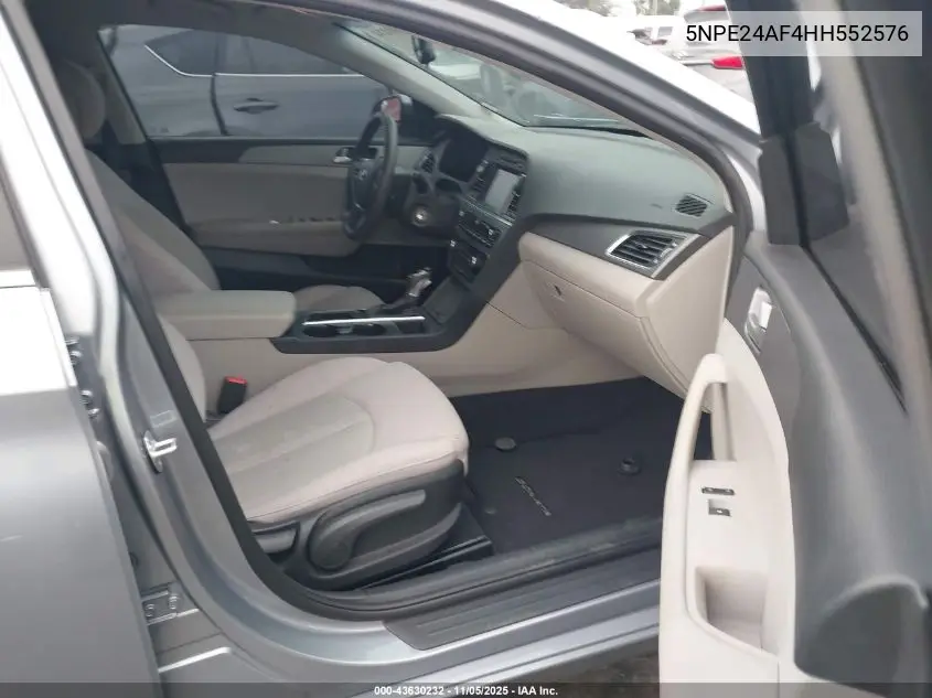 5NPE24AF4HH552576 2017 Hyundai Sonata Se