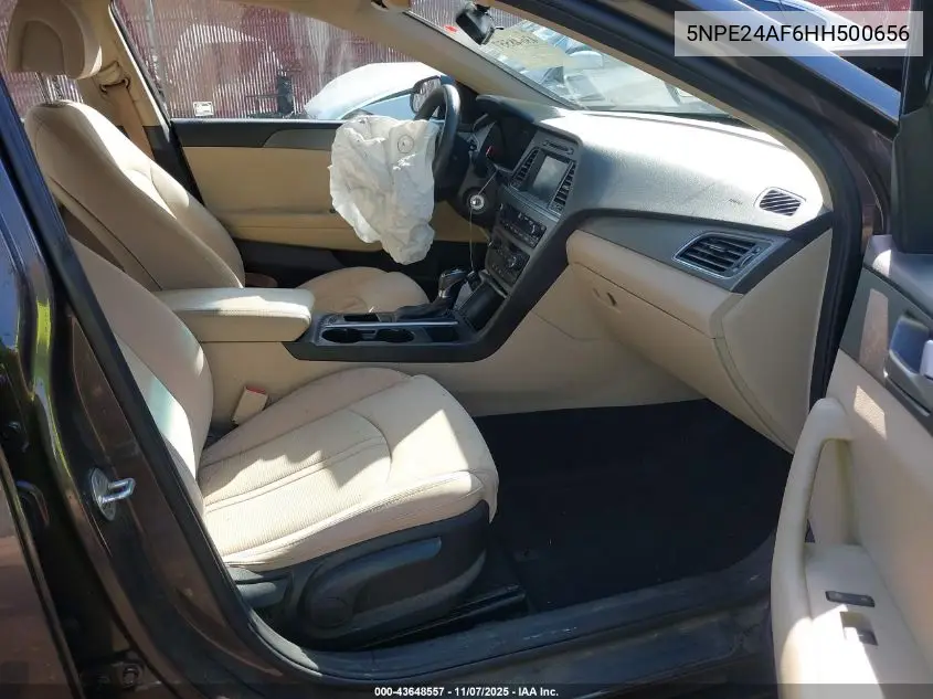5NPE24AF6HH500656 2017 Hyundai Sonata Se