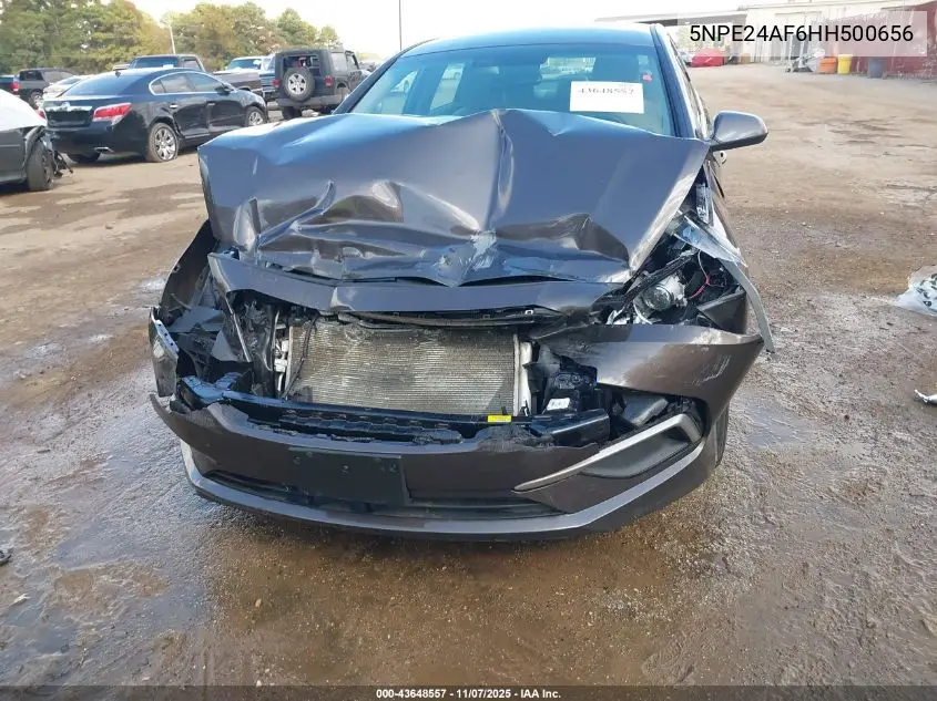 5NPE24AF6HH500656 2017 Hyundai Sonata Se