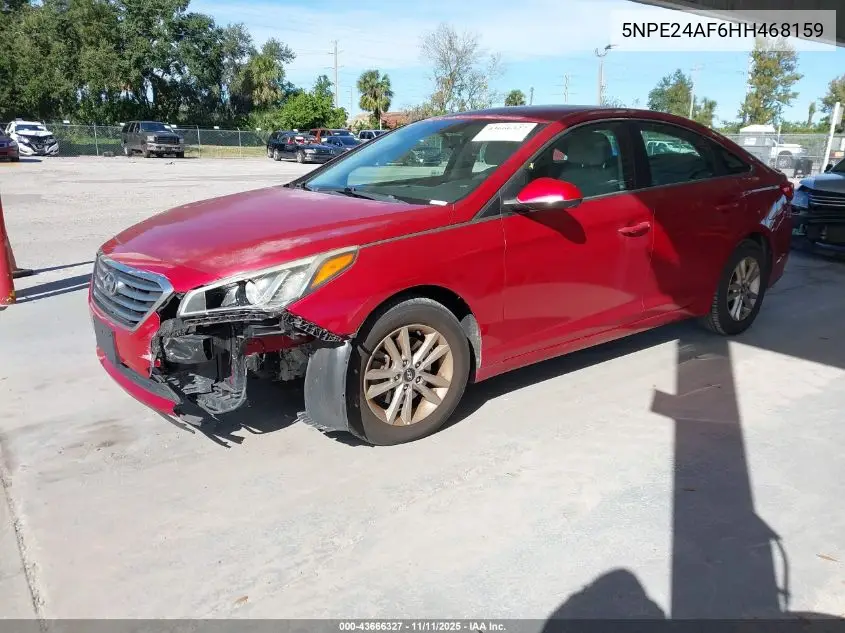 5NPE24AF6HH468159 2017 Hyundai Sonata